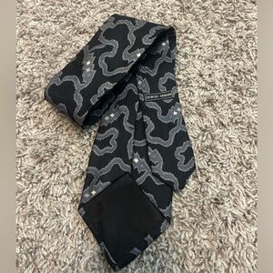 Giorgio Armani black with a print men’s tie